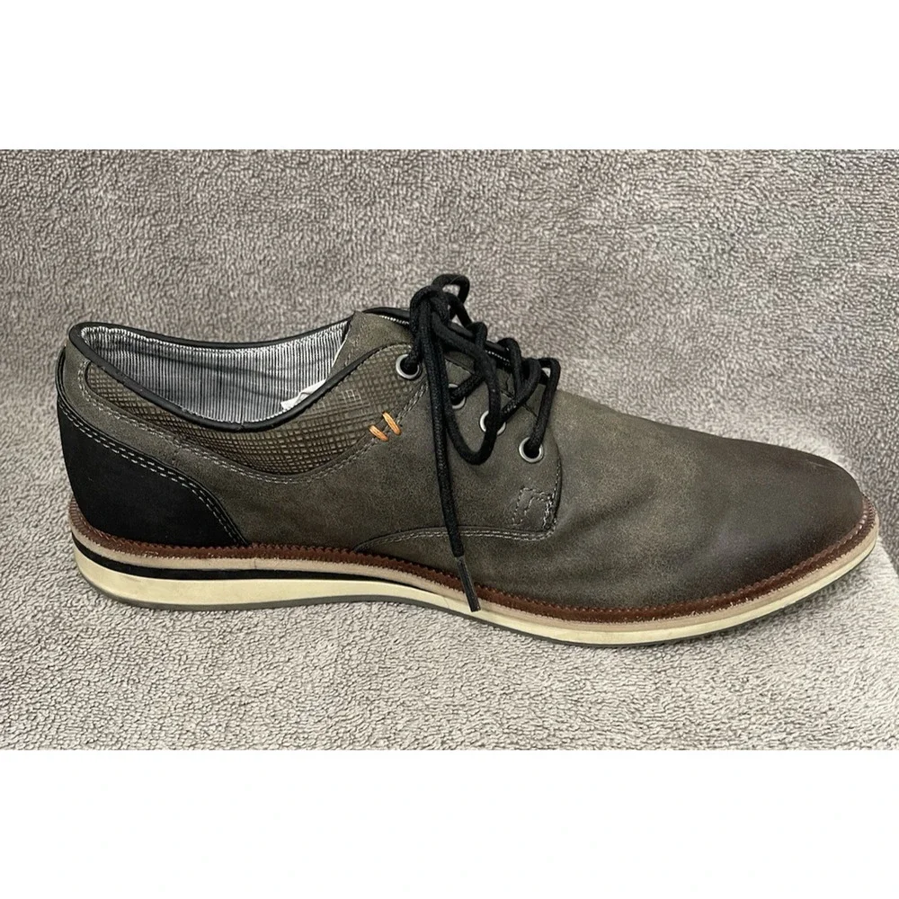 Sonoma Men’s Oxford Shoes Size 8 In Slate Gray